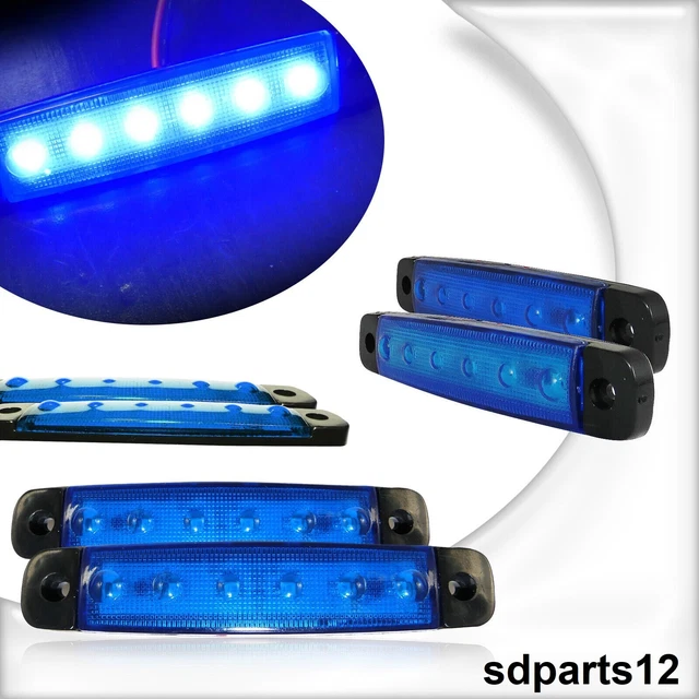 Feu de gabarit et de position pour camion et remoque à led orange 12v 24V homologué E9 ECE 10R