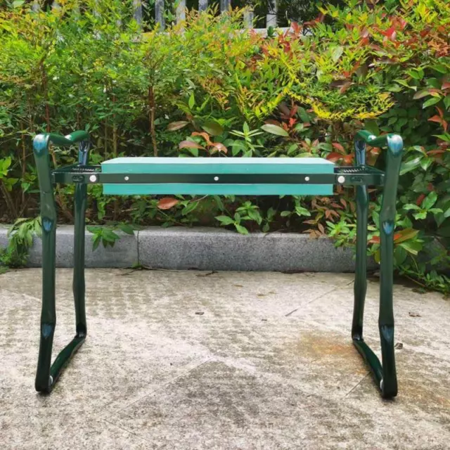 Garden Kneeler Seat with Handles Folding Kneeling Pad Stool With/Without Bag