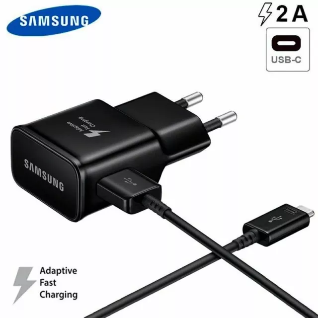 Cargador Carga Rápid Original Samsung EP-TA20 (Tipo-C) para Galaxy S8, S9,S10