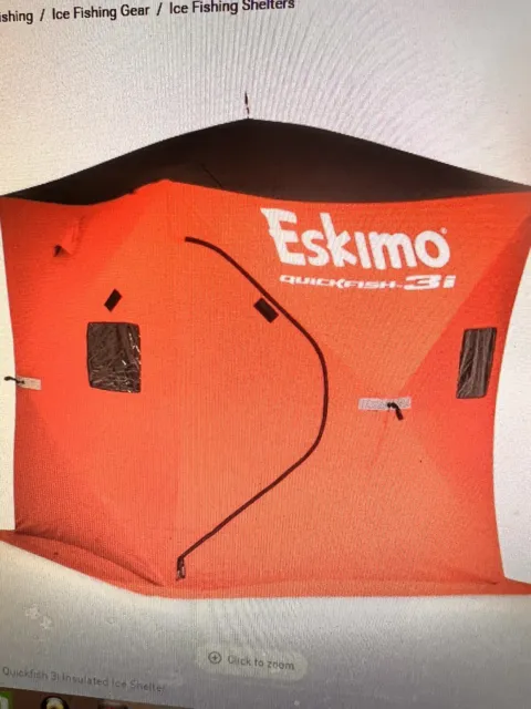 69813 New Eskimo Portable Seating Ice Fishing Shelter Ice Fisherman Chair