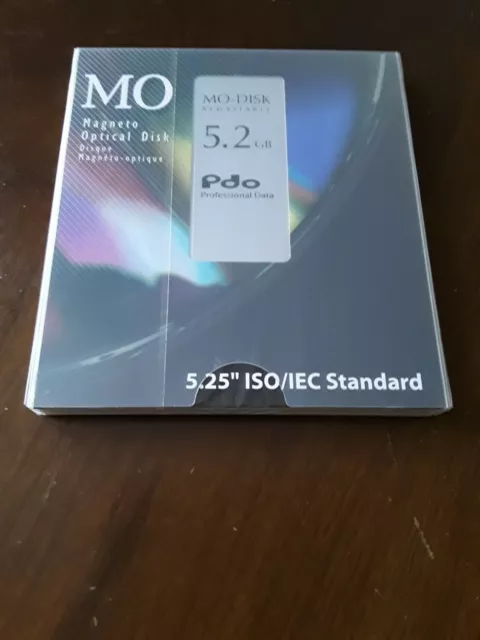 MO-Disk Rewritable 5.2gb Magneto Optical Disk Brand New Sealed