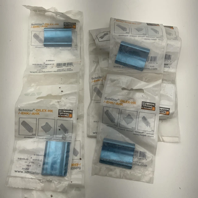 Lote de 12 conectores Schluter Systems Dilex V/EHK nuevo
