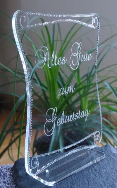 Alles Gute Zum Geburtstag Geschenk Acrylglas Mit Led Beleuchtung Geburtstag 3