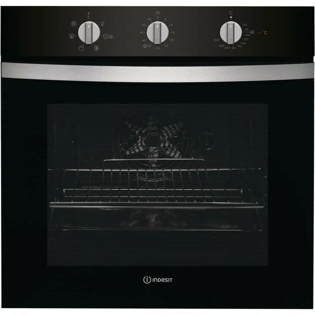 Indesit IFW4534HBL Four Encastrable Électrique 71 L 5 Fonctions Noir