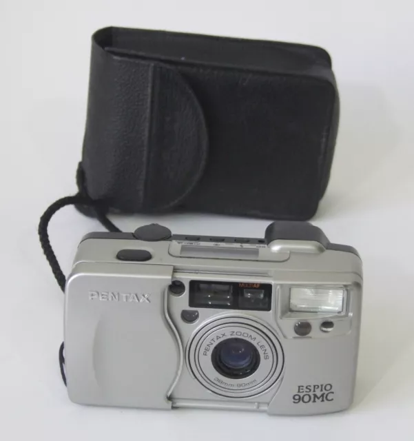 Pentax ESPIO 90MC 35mm Film Compact Camera, Silver
