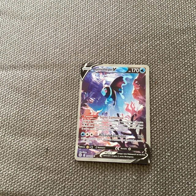 CARTE POKÉMON LUMINÉON V FA Alternative 156/172 Stars Étincelantes