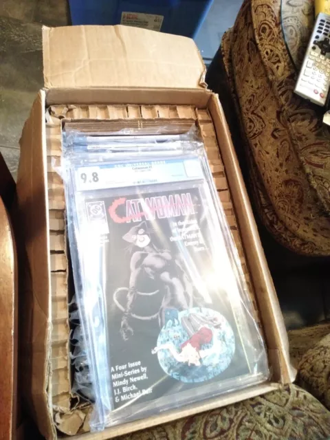 Catwoman #1 CGC Universal Grade 9.8 White Pages DC Comics 1989 Origin Catwoman
