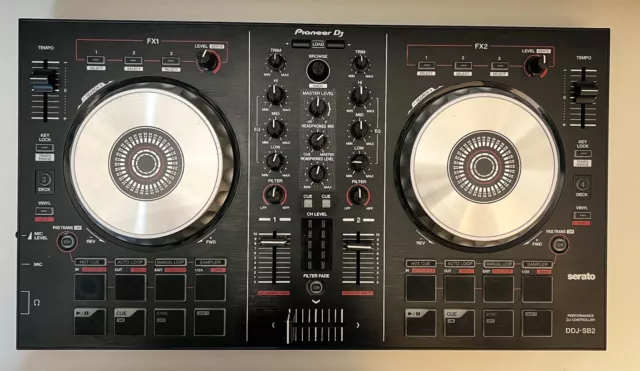 Pioneer DDJ - SB2 DJ Controller - Compatible With Serato DJ Intro