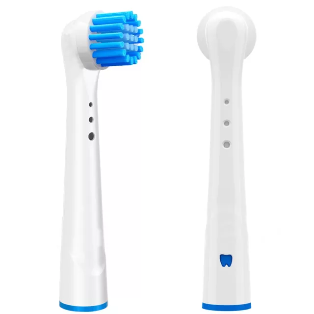 4x Cabezales reemplazo compatibles cepillo de dientes eléctrico de cerdas suaves 3