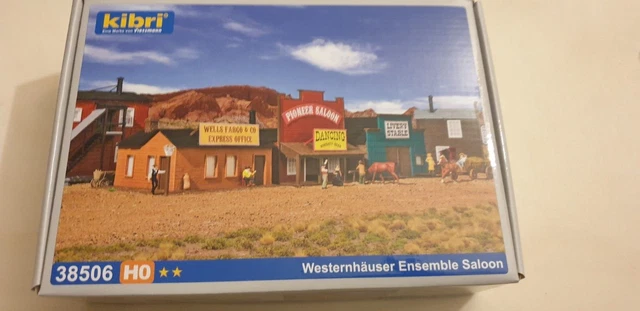 H0 Westernhäuser Ensemble Saloon H0 Westernhäuser Ensemble Saloon