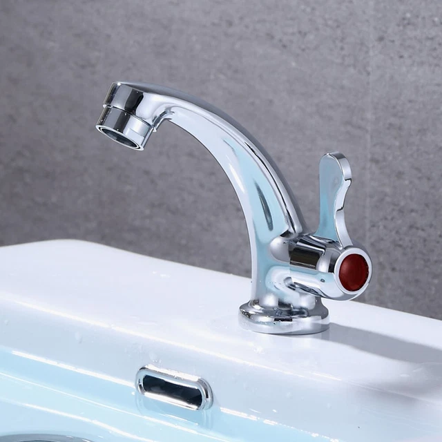 Grifo de agua grifo de aleación de zinc baño hogar cocina lateral abierto individual frío