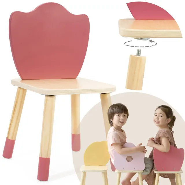 CLASSIC WORLD Pastel High Chair Grace for Children 3 (Tulip)