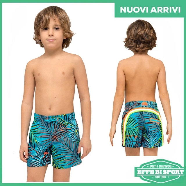 Costume Da Bagno Boxer Bambino Harry Potter - Slip Elasticizzato, Licenza Ufficiale, Taglie 6-12 Anni