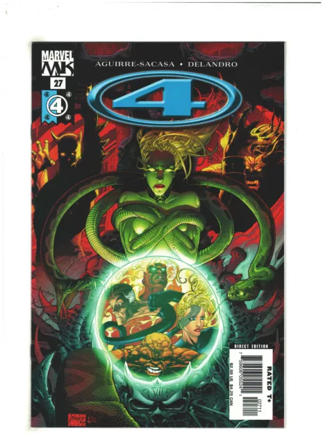 Marvel Knights 4 #27 NM- 9.2 Marvel Comics Fantastic Four 2006