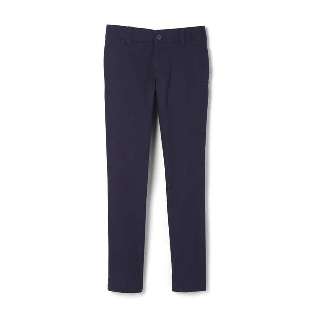Girls' Big Stretch Twill Skinny Leg Pant, Navy, 16, Navy, Size 0.0 Ulqc