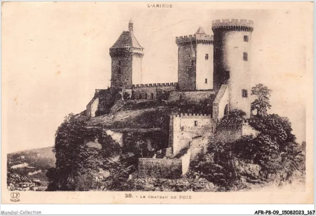 AFRP8-09-0736 - l'ariège - le château de FOIX