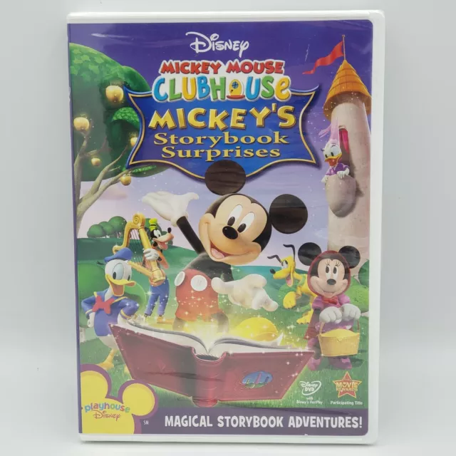 Mickey mouse clubhouse mickeys storybook surprises dvd 2008 neuf