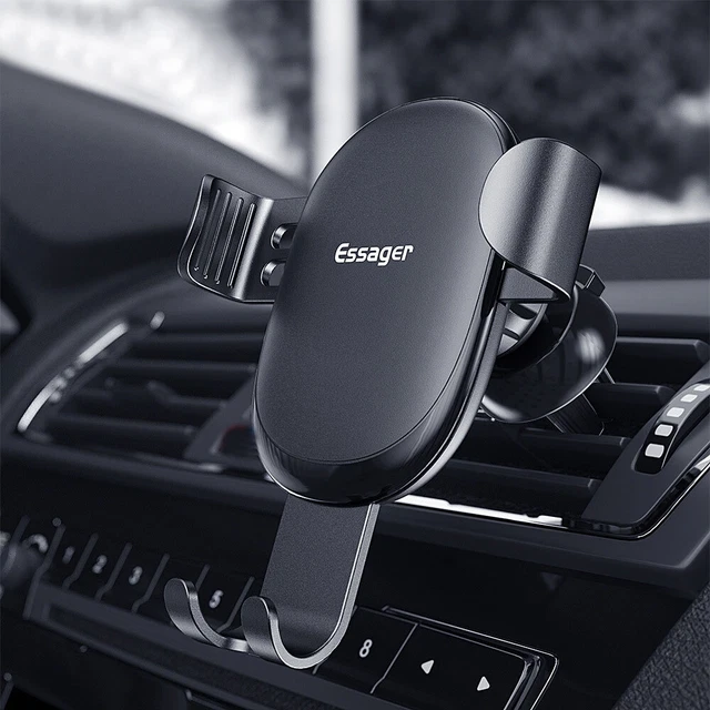 Gravity Car GPS Cell Phone Air Vent Mount Cradle Holder Stand Clip Accessories,