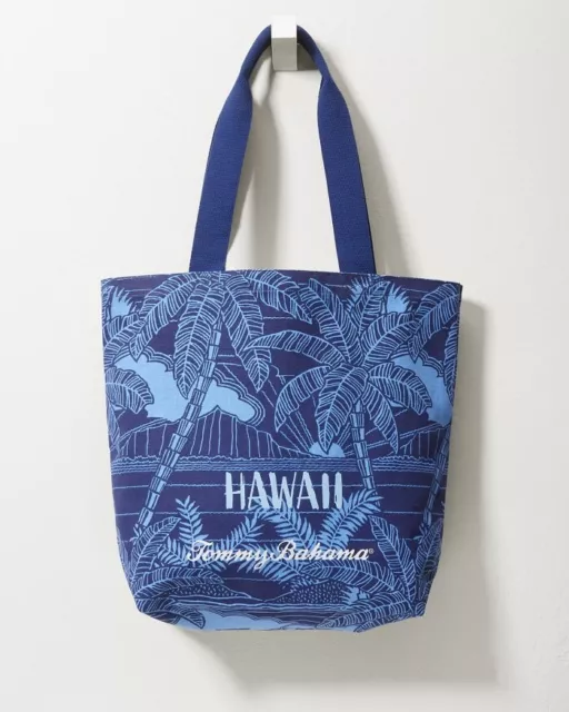 Tommy Bahama Tote Bag in Hawaii Print, NEW WITH TAG