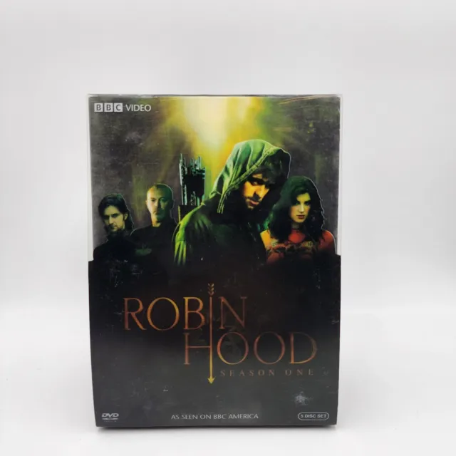 Robin Hood Season 1 - BBC - 5 Disc DVD  **Tested & Working**