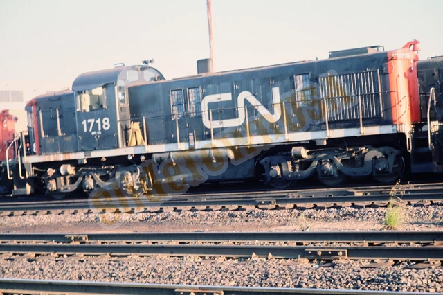 Vintage 1978 Zugrutsche 1718 CN Canadian National Engine X3L005