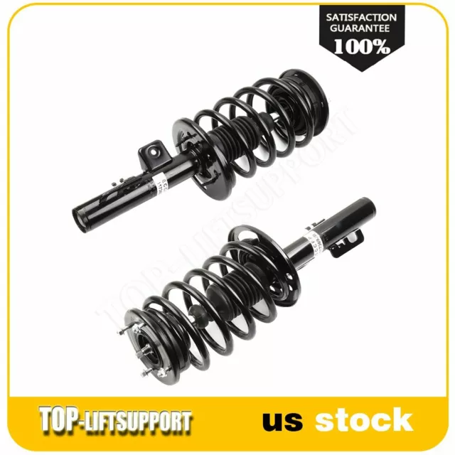 For 2008-2009 Ford Taurus Mercury Sable FWD Front Complete Struts W/ Spring 2x