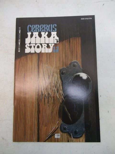 Cerebus #130 January 1990 Near Mint 9.6 Aardvark Vanaheim Jaka Story 17