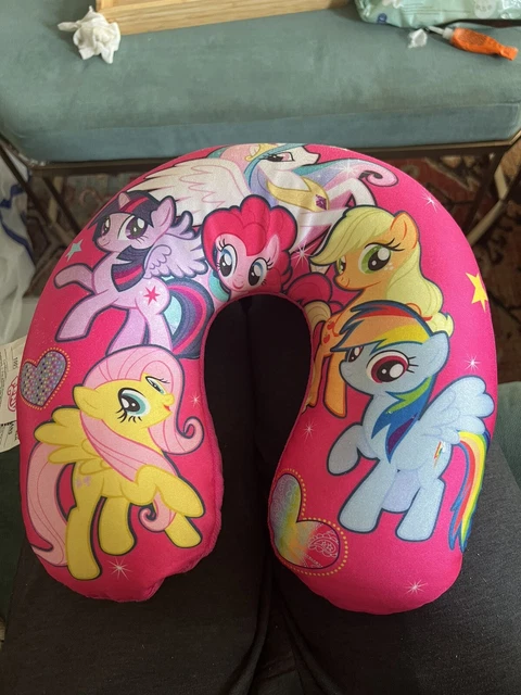 My Little Pony travel pillow. Polyestyrene beans stuffed.