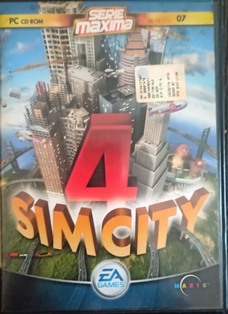 PC GAME SIMCITY 4 EA GAMES ITA Completo con Libretto	D03291