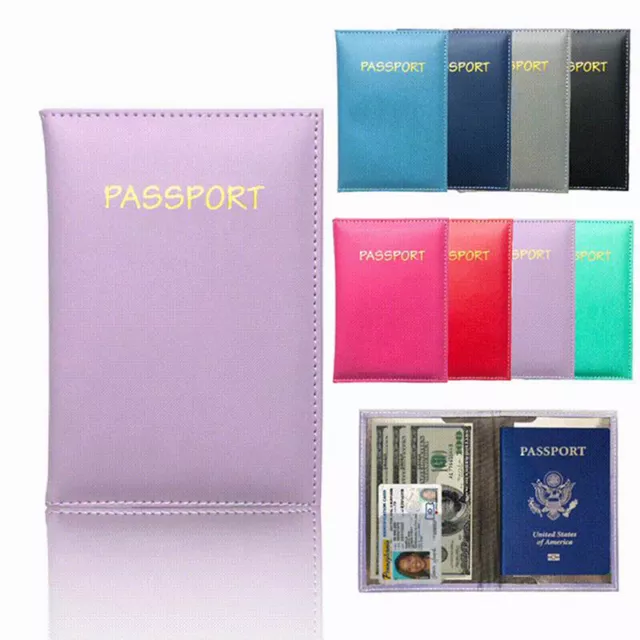 Blocking Passport Holder Cover Slim Id Card Case Travel bag Passport Protec Y  y
