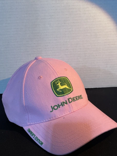 Owners Edition John Deere Pink Hap / Cap Excellent Condition Cary Francis Group