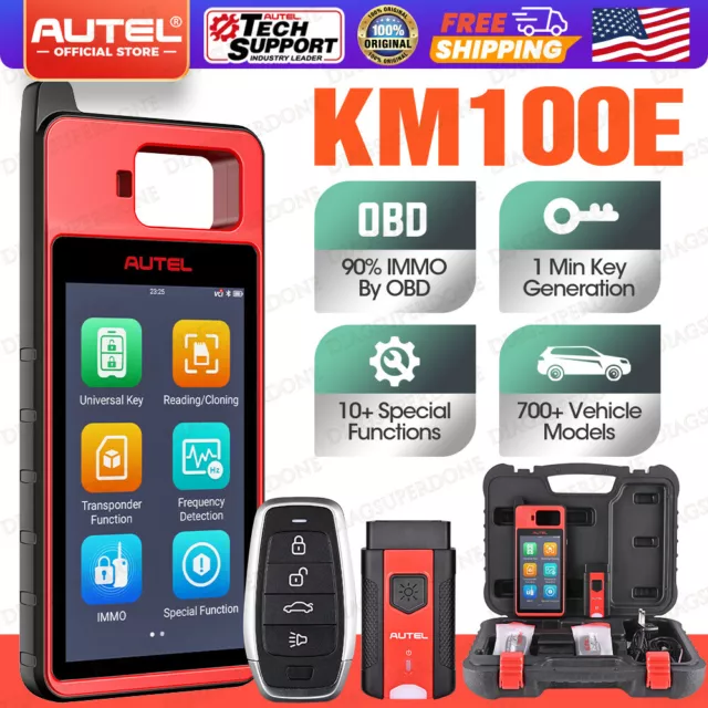 2024 Newest Autel MaxiIM KM100 Key Fob Programming Tool Programmer Immobilizer