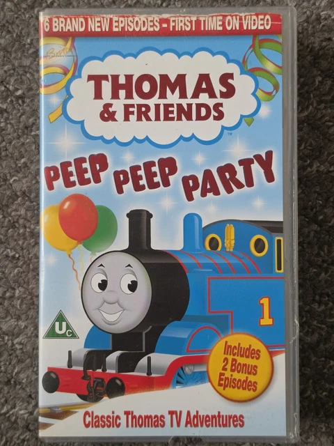 THOMAS THE TANK Engine & Friends - Peep Peep Party [VHS, 2000] £2.49 ...
