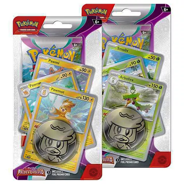 Pokemon TCG : Scarlet & Violet Paldea Evolved Checklane Blister (Assortiment De)