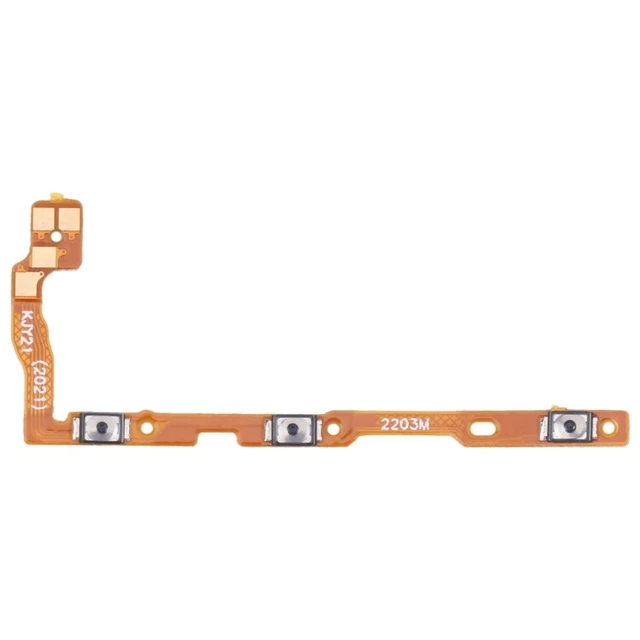 Nappe De Boutons Power/Volume Pour Vivo Y33S 5G (Modèle V2109) - Câble De Rechange Neuf