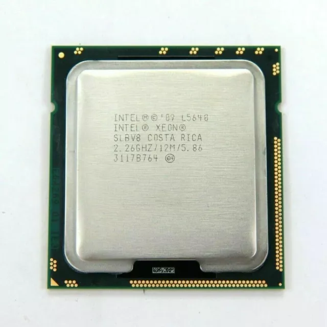 Intel Xeon Processor L5640 6-CORE SLBV8 (12M Cache,2.26 GHz,5.86 GT/s CPU QPI)