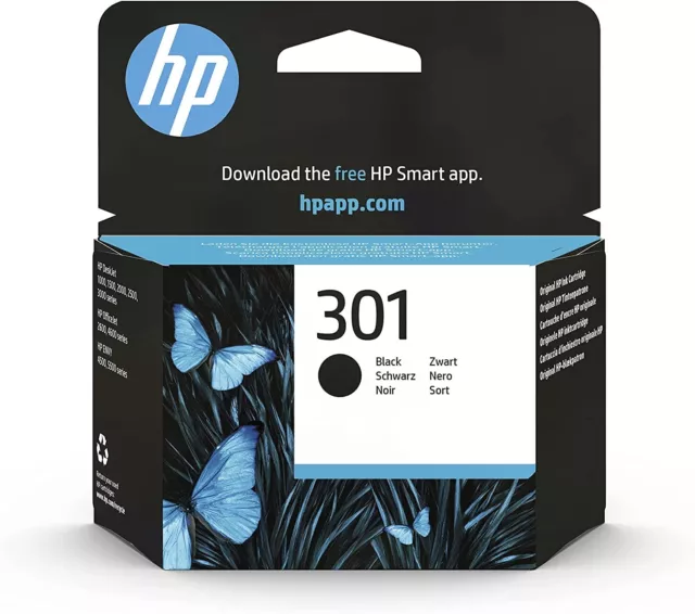 HP 301 Nero Cartuccia Inchiostro - CH561EE