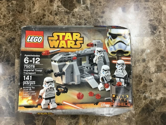 NEW LEGO STAR Wars 75078 Imperial Troop Transport box damage