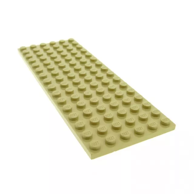 1x Lego Cantiere Base Piastra Beige Tan 6x16 Sw 7573 9789 3833 4543856