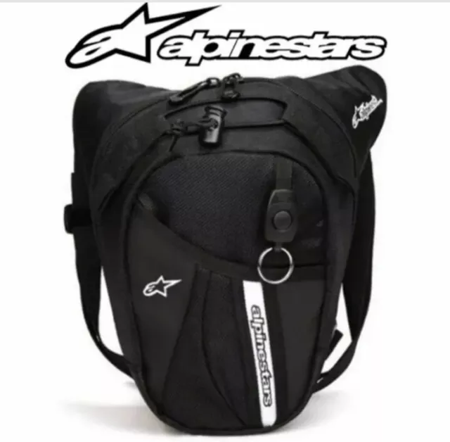 Marsupio Alpinestars Borsa Corse Nero Da Gamba Zaino Moto Gp  No Dainese