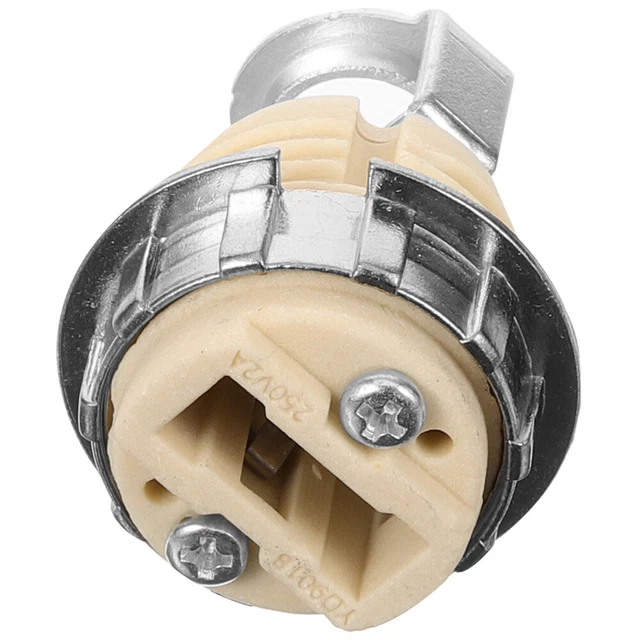Douille Support Luminaire G9 - Lot De 2 En Céramique Avec Prise Anneau - Uxcell