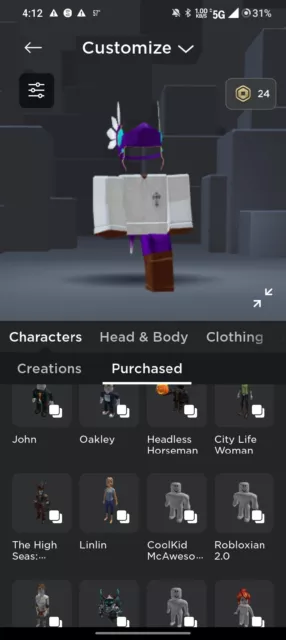 STACKED ROBLOX HEADLESS and Korblox account with 4 letter username (READ  DESC) $95.00 - PicClick