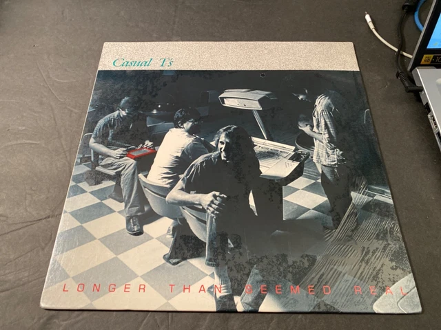Casual T's – Longer Than Seemed Real Vinyl Record LP 1987 Pop Rock Sealed copy