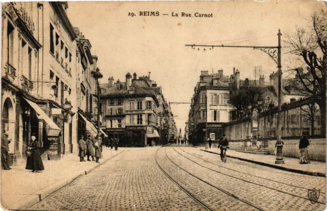 CPA REIMS-La Rue Carnot (346884)