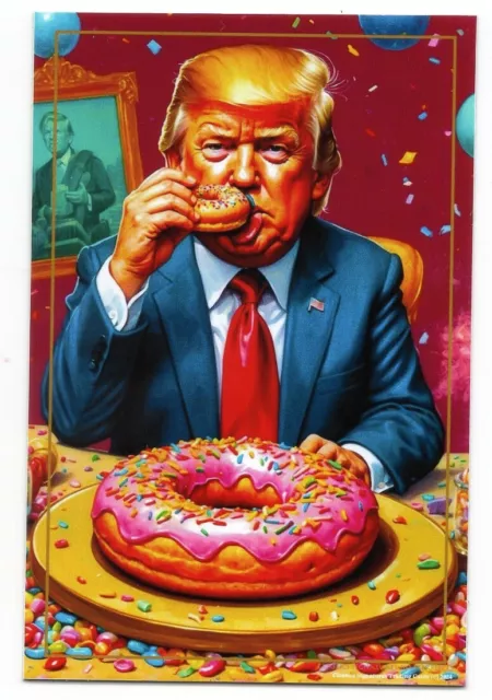 Donald Trump Masterpieces Collection Art Trading Cards Classics Signatures Aceo 3