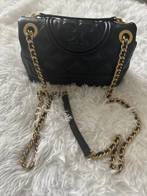 Tory Burch Leather Handbag - Black