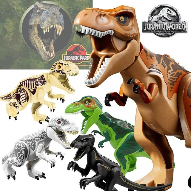 TYRANNOSAURUS T-REX TOY Jurassic World Park Creative Toys Lego Dinosaur ...