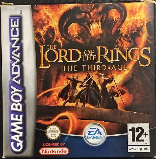 Jeu Game Boy Advance - Le Seigneur Des Anneaux (Lords Of The Rings) - Très Bon état Complet