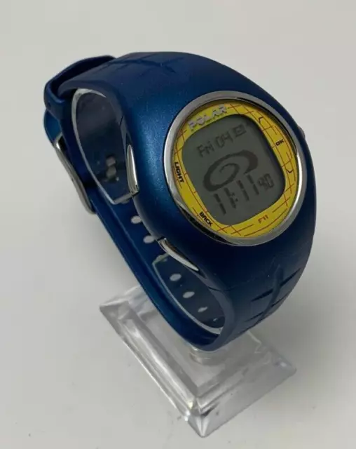 Montre avec moniteur d'activité et de fréquence cardiaque Polar F11 bleue