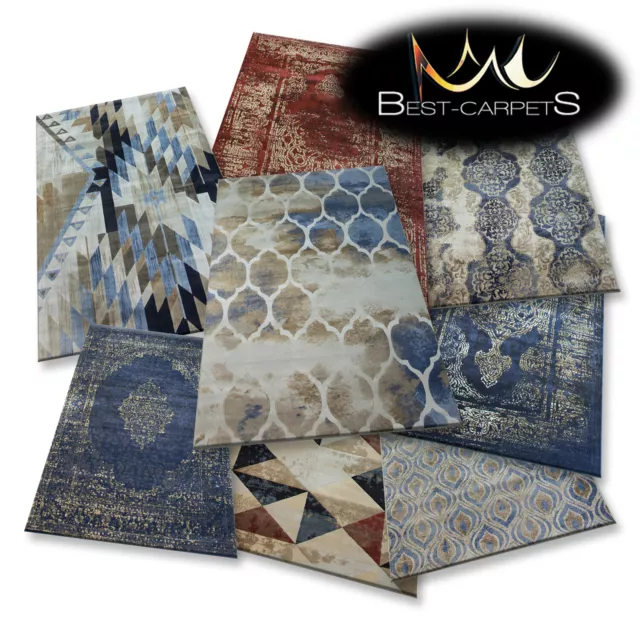 AMAZING Thick Modern Rugs DROP JASMINE 13 Pattern vintage durable BEST-CARPETS